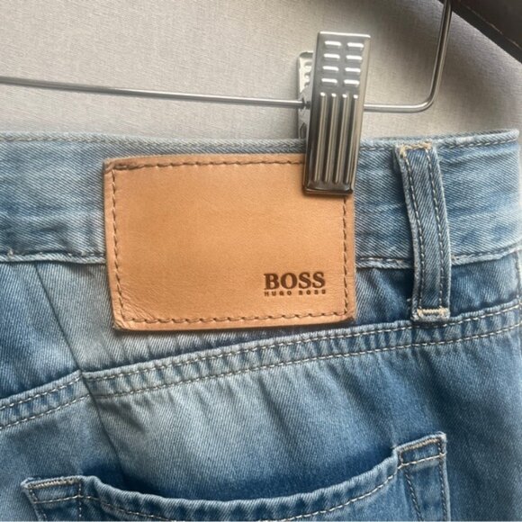 Hugo boss slim straight leg denim jeans Sz 32 - Picture 5 of 11